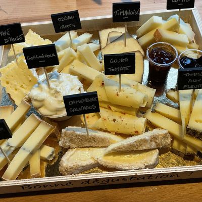 Plateau fromage & pain
